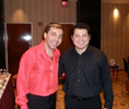 After the concert with Cristian castro
